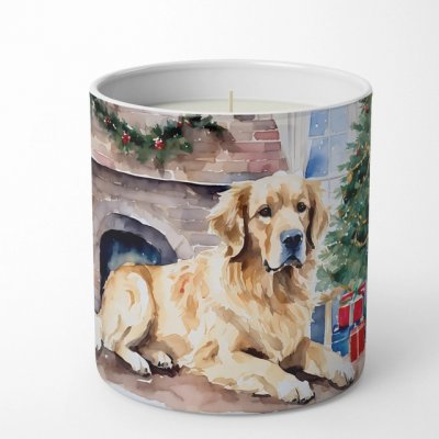 Golden retriever sojaljus doftljus julmotiv 3