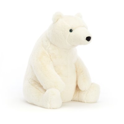 Isbjörn mjukisdjur Elwin Polar Bear Large JellyCat