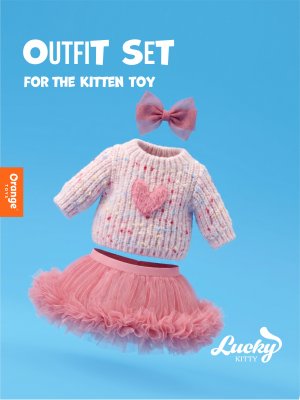 Lucky Kitty kläder Tender Charm