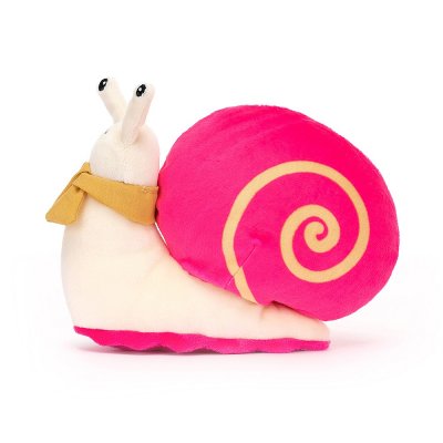 Snigel mjukisdjur Escarfgot Pink Jellycat