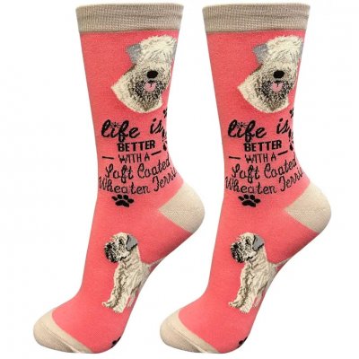 Irish softcoated wheaten terrier strumpor 1-pack ES