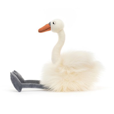 Svan mjukisdjur Evelyn Swan Jellycat