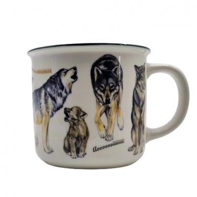 Varg mugg design 1 Animal P
