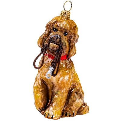 Labradoodle julprydnad