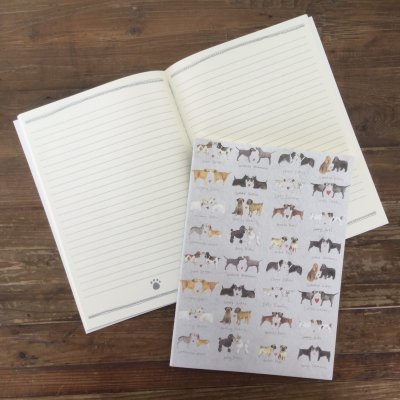 Delightful Dogs Large Soft Notebook Alex Clark