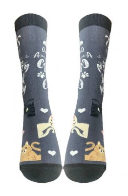 Katt strumpor crazy cat lady 1-pack ES 1
