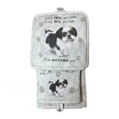 Shih tzu köksset grytlapp/vante/handduk