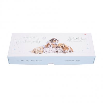 Little Paws babysockar 0-6 mån Wrendale Designs