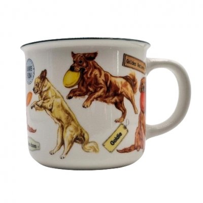 Golden retriever mugg design 1 Animal P