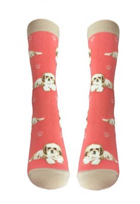 Shih tzu strumpor 1-pack ES 2