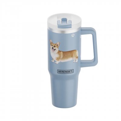 Welsh corgi pembroke 3D printad termosmugg ca 1200 ml Serengeti