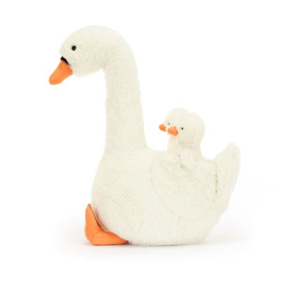 Svan mjukisdjur Featherful Swan Jellycat