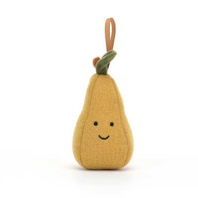 Päron mjukisdjur/julhänge Festive Folly Pear Jellycat