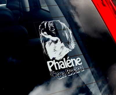 Phalène bildekal - on board