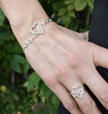 Forever Love silverarmband ALTI