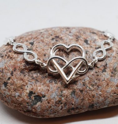 Forever Love silverarmband ALTI