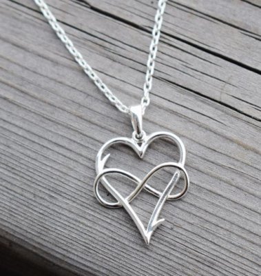 Forever Love silverhalsband ALTI