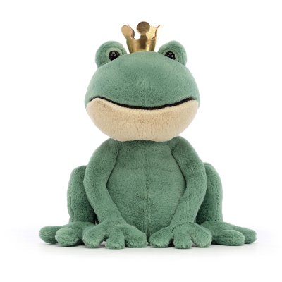 Groda mjukisdjur Fabian Frog Prince Jellycat