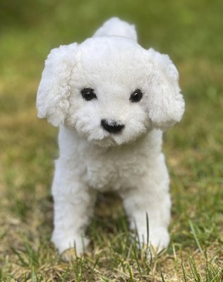 Bichon frisé mjukisdjur 21 cm 7593 Hansa