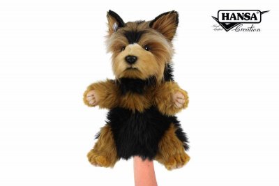 Yorkshireterrier handdocka 8453 Hansa