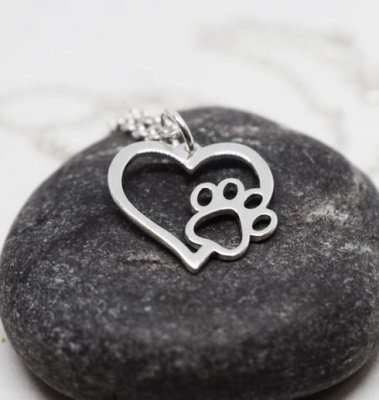 In my heart silverhalsband ALTI