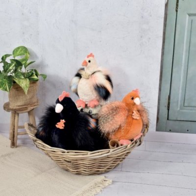 Höna mjukisdjur 20 cm HO3161 DouDou x