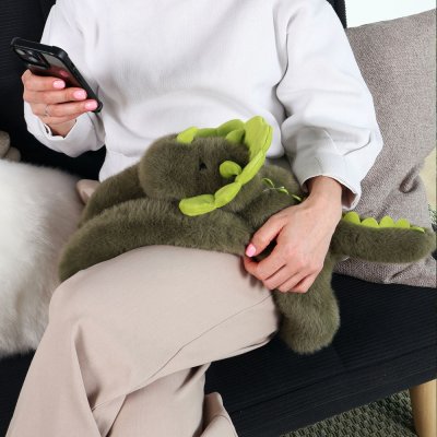 Dinosaurie mjukisdjur med vikt 40 cm Podcoll DouDou