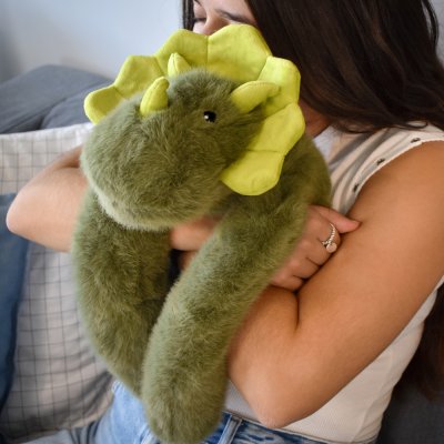 Dinosaurie mjukisdjur med vikt 40 cm Podcoll DouDou