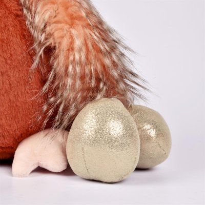 Höna mjukisdjur med gyllene ägg 30 cm DouDou