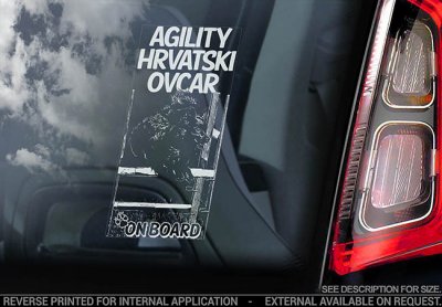 Hrvatski ovcar bildekal