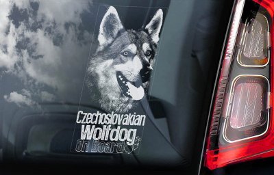 Ceskoslovenský vlciak bildekal