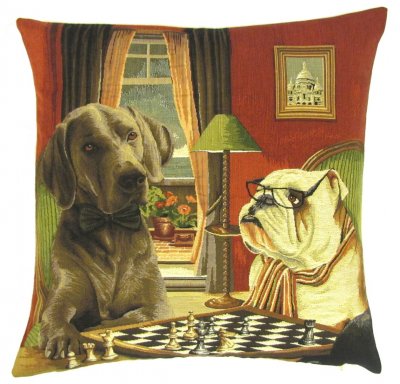 Engelsk bulldogg kuddfodral 45 cm från Belgien 7