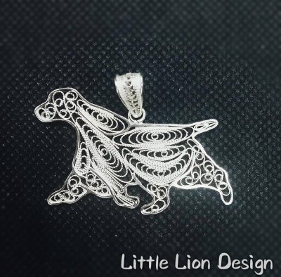 Cocker spaniel- smycke olika varianter 3 Lion