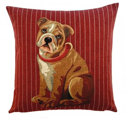 Engelsk bulldogg kuddfodral