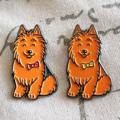 Australisk terrier emaljpin