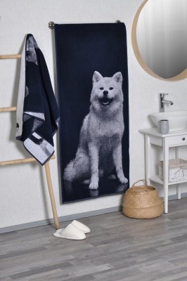 Akita handduk 100% bomull