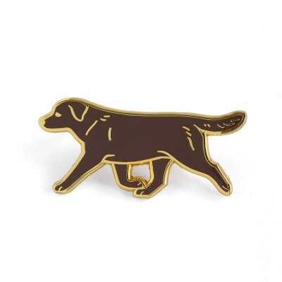 Labrador retriever emaljpin/brosch olika färger K B