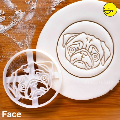Mops kakform / lerform