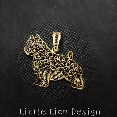 Norwichterrier smycke (lång/kort svans) olika varianter 1 Lion