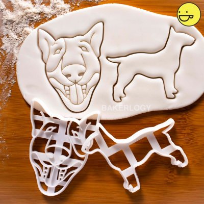 Bullterrier kakform bakform