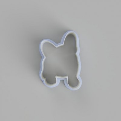 Fransk bulldogg kakform 8 JLL u