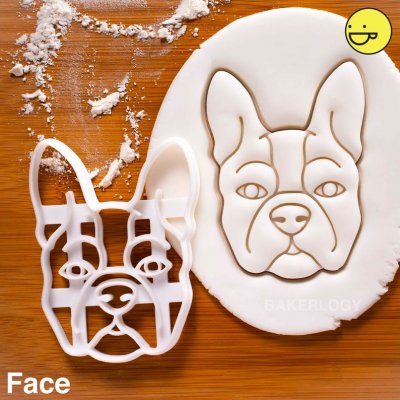 Bostonterrier kakform / lerform