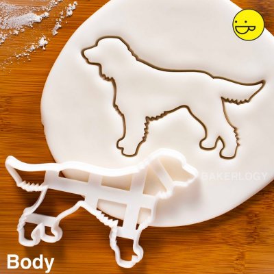 Cocker spaniel- (jaktcocker) kakform / lerform