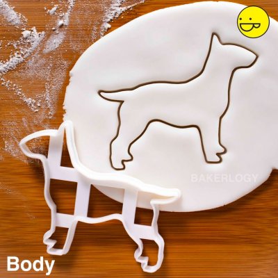 Bullterrier kakform / lerform