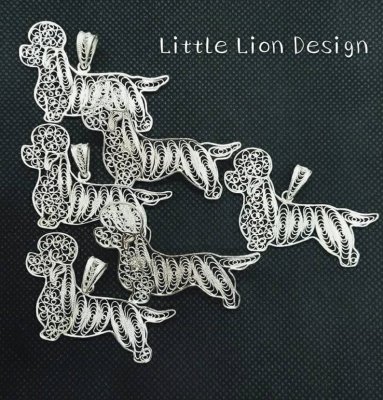 Dandie dinmont terrier smycke olika varianter 1 Lion