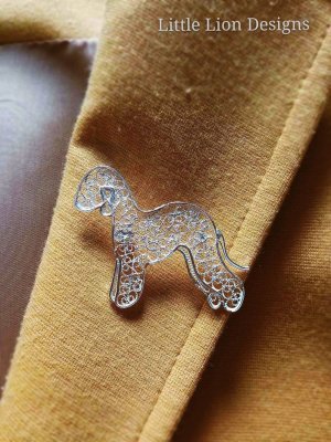 Bedlingtonterrier smycke olika varianter 1 Lion