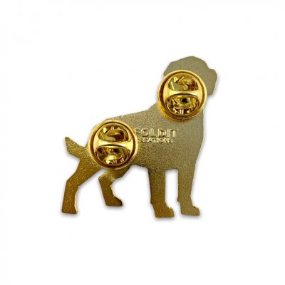 Rottweiler pin av emalj