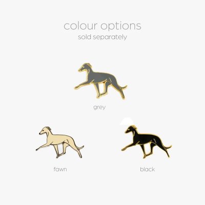 Italiensk vinthund emaljpin