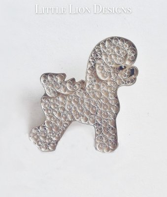 Bichon frisé smycke olika varianter 2 Lion