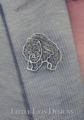 Pomeranian smycke olika varianter 1 Lion
